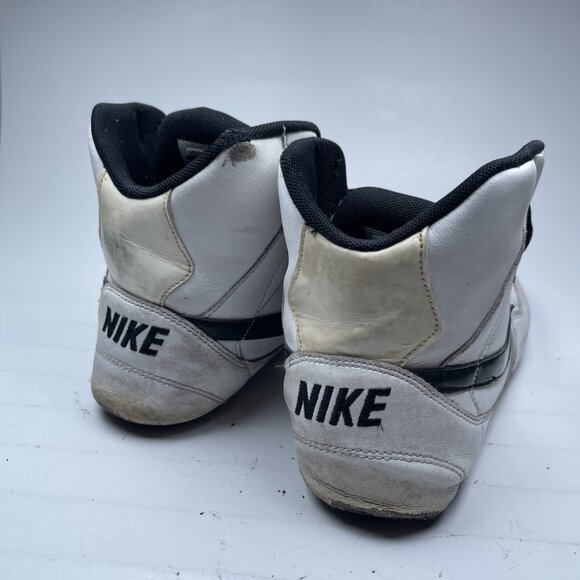Y2K Nike Greco Supreme Wrestling Shoes Wom Sz 8.5 Retro White - 816552-110 REA* - Picture 2 of 16
